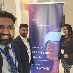 Team Tiltlabs at MetaVsummit 2022, Dubai